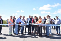 INAUGURARON LA MEJORA INTEGRAL DE LA RUTA PROVINCIAL 2