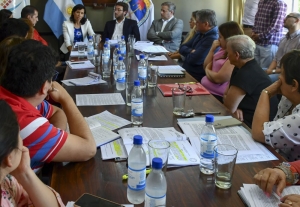 Presupuesto y Ordenanza Impositiva. Concejales recibieron a funcionarios municipales