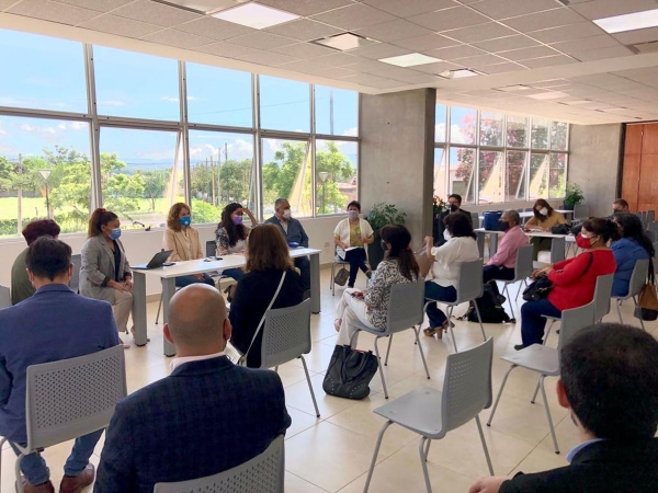 Bovi recibi&oacute; a la nueva comisi&oacute;n de ADEP