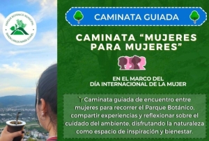 &ldquo;Mujeres para Mujeres&rdquo; en el Parque Bot&aacute;nico
