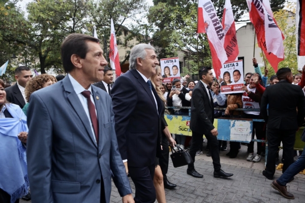 El mensaje de Morales describi&oacute; &ldquo;la provincia distinta que hicimos junto a todos los juje&ntilde;os&rdquo;, dijo Sadir