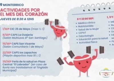 Invitan a las actividades en Monterrico por el Mes del Coraz&oacute;n