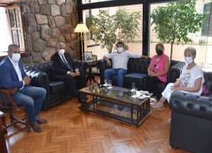 Triunvirato de la CGT se reuni&oacute; con Haquim