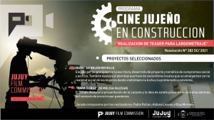 Ganadoras del Concurso "Cine Juje&ntilde;o en Construcci&oacute;n"