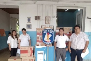 Entregan Equipamiento Tecnol&oacute;gico a instituciones educativas de San Pedro, Ledesma y Santa Barbara