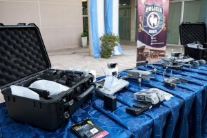 Sadir entreg&oacute; drones de &uacute;ltima generaci&oacute;n a la Polic&iacute;a