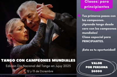 Jujuy vivir&aacute; el D&iacute;a Nacional del Tango