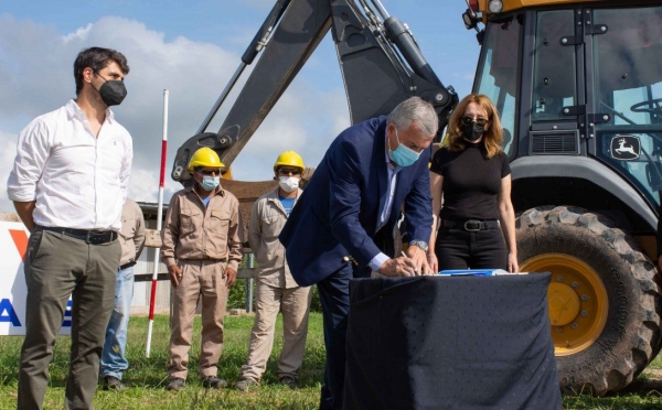 Iniciaron la construcci&oacute;n de nueva escuela en Perico
