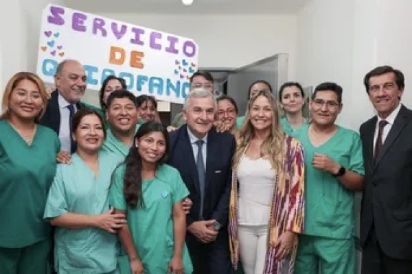 "Un viejo anhelo hoy es realidad", dijo Morales al inaugurar la Nueva Maternidad "Doctora Josefina Scaro" en el hospital Snopek