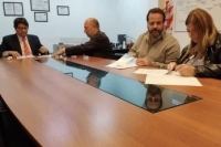Suscribieron convenio para la asistencia integral en la reinserci&oacute;n social