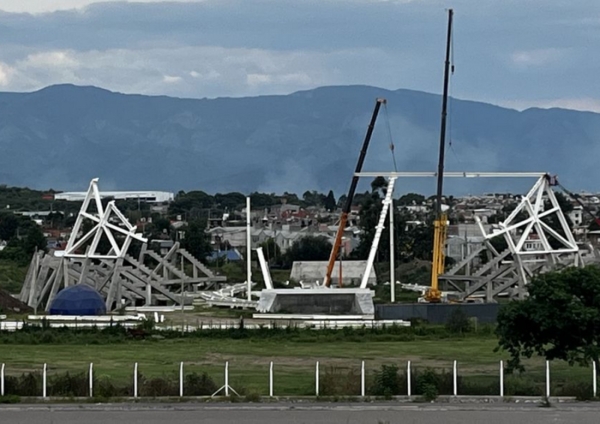 Ciudad Deportiva: Ingenier&iacute;a en las obras de la cubierta del estadio
