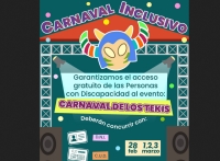 Carnaval de los Tekis.Acceso Gratuito para discapacitados