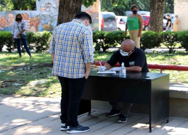 Gran concurrencia en centro de testeos de la Municipalidad