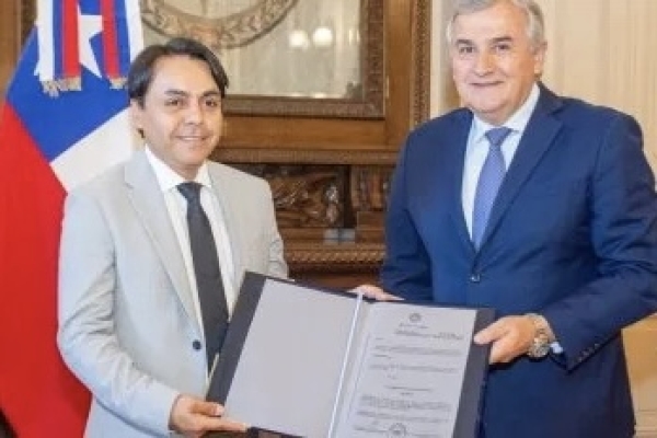 Morales busca impulsar la integraci&oacute;n entre Jujuy y la Regi&oacute;n de Arica y Parinacota en Chile