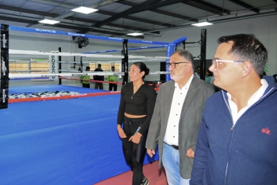 El intendente Jorge inaugur&oacute; la primera Escuela Municipal de Box de la capital