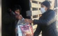 Familias de La Esperanza recibieron las Unidades Alimentarias del programa "Comer en Casa"