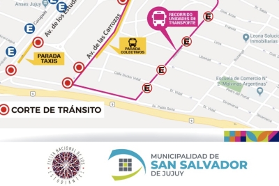 Fiesta de los Estudiantes: modifican recorrido de colectivos a la Ciudad Cultural