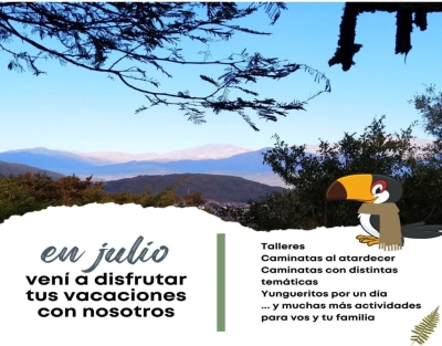 Mes de Julio en el parque Bot&aacute;nico