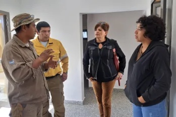 Incendios Forestales. Presencia territorial de Ambiente a trav&eacute;s de la Base de Humahuaca