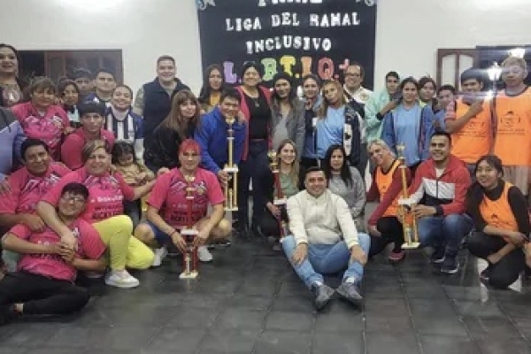 Finaliz&oacute; el torneo inclusivo de la Liga del Ramal