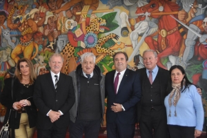 Bernis recibi&oacute; a vicegobernadores de Salta, Catamarca y al dirigente Piumato
