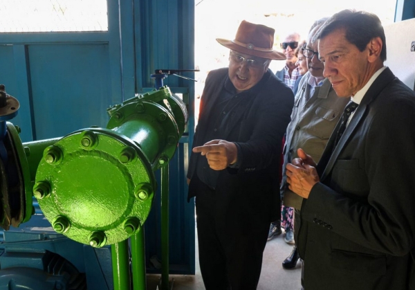 Inauguraron sistema de provisi&oacute;n de agua para Tilcara y Maimar&aacute;