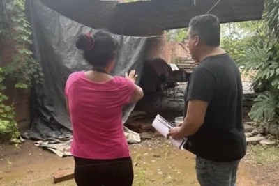 Intervenci&oacute;n de Desarrollo Humano en zonas afectadas por el temporal