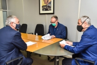 Morales se reuni&oacute; con Ferraresi por situaci&oacute;n habitacional en Jujuy