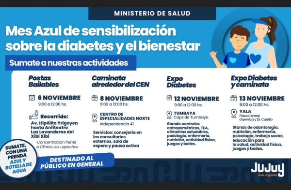 Comienza el Mes Azul de sensibilizaci&oacute;n sobre la diabetes