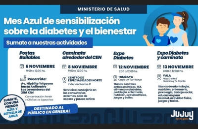 Comienza el Mes Azul de sensibilizaci&oacute;n sobre la diabetes