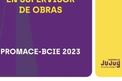 Convocatoria para cubrir el puesto de "Especialista en Supervisor de Obras"