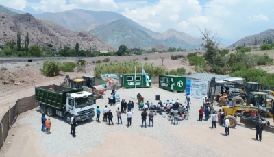Obras de seguridad h&iacute;drica en Purmamarca, en marcha