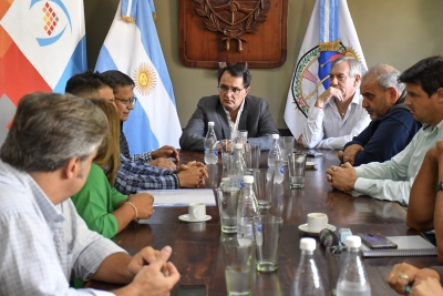Ediles se reunieron con empresarios y la UTA en la primera mesa de di&aacute;logo