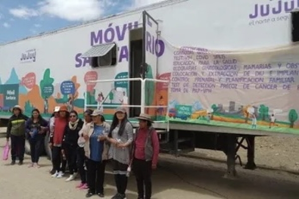 El M&oacute;vil Sanitario retoma actividades en barrios capitalinos