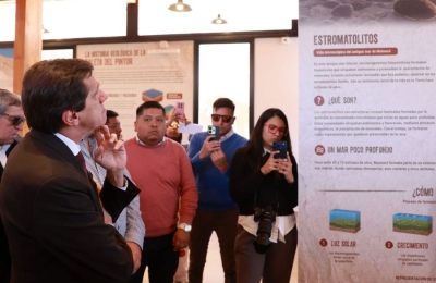 Inaugur&oacute; el Centro de Interpretaci&oacute;n Geol&oacute;gica y Paleontol&oacute;gica "Huellas de Maimar&aacute;"