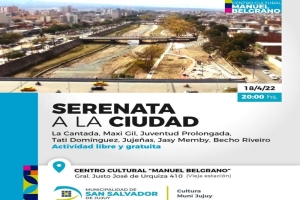 Todo listo para la "Serenata a la Ciudad"