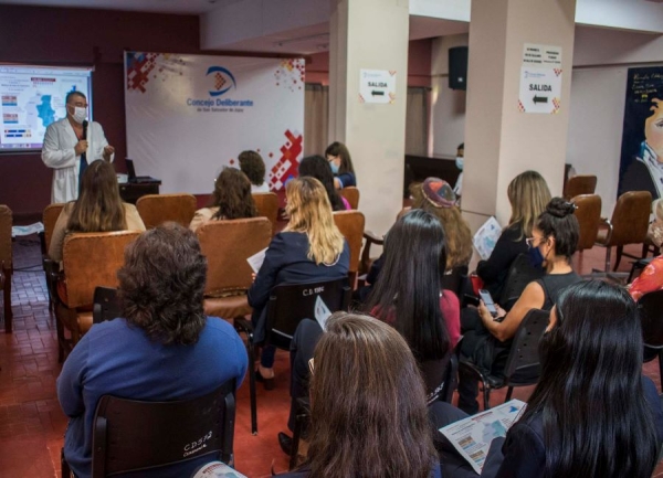 Charlas saludables en el deliberante