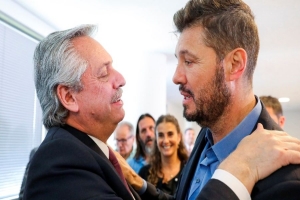 Fernandez se meti&oacute; en la pelea "Su" gimenez-Tinelli