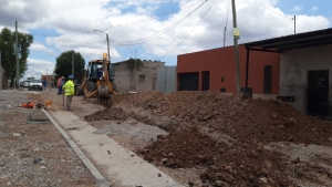 Concluyen red de cloacas en 17 hect&aacute;reas del Comedero