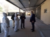 El Gobernador visit&oacute; el hospital de campa&ntilde;a de volc&aacute;n