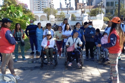 Guiados inclusivos en diversos puntos de la ciudad