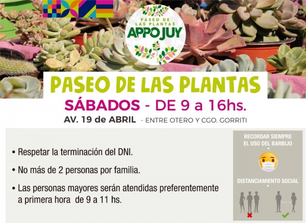 Nuevo horario en el Paseo de las Flores