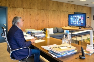 Morales particip&oacute; de la apertura de la diplomatura en Ley Micaela