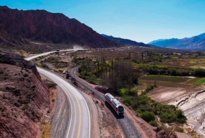 El Tren Solar celebró los 23 años de la Quebrada como Patrimonio de la Humanidad