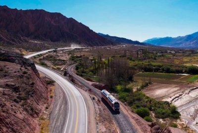El Tren Solar celebr&oacute; los 23 a&ntilde;os de la Quebrada como Patrimonio de la Humanidad