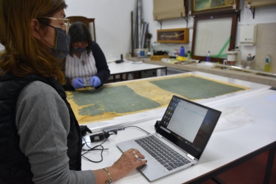 Comenzaron la restauraci&oacute;n de la Bandera de Ayohuma