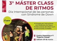 Master Class solidaria por el D&iacute;a del S&iacute;ndrome de Down
