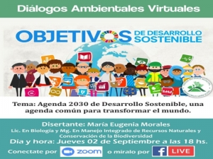 Proponen Di&aacute;logos ambientales virtuales