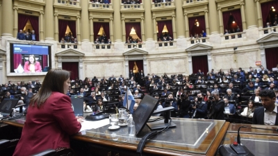Cecilia Moreau ya preside la C&aacute;mara de Diputados