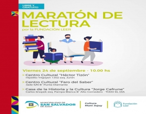 Nueva edici&oacute;n de la  &ldquo;Marat&oacute;n de Lectura&rdquo;